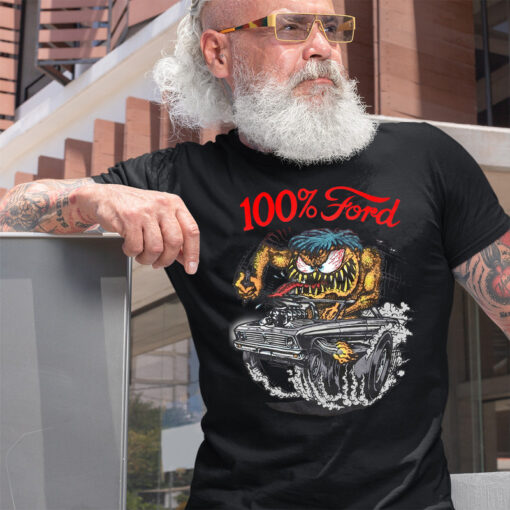 100 percent ford Black Shirt 2