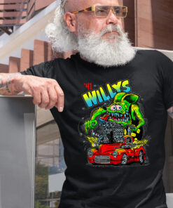 41 willys ratfink Black Shirt 2