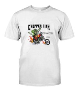 Chopper fink Black WhiteShirt 1