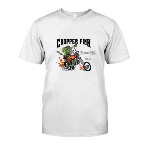 Chopper fink Black WhiteShirt 1