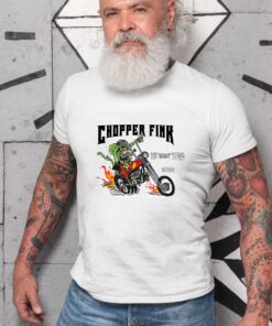 Chopper fink Black WhiteShirt 2