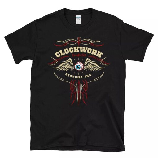 Clock word Vondutch eyeball BlackShirt 1