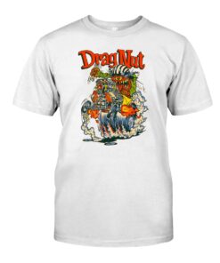 Drag nut hot rod WhiteShirt 1