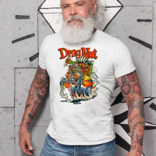 Drag nut hot rod WhiteShirt 2