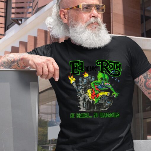 Ed roth no brains no headaches BlackShirt 2