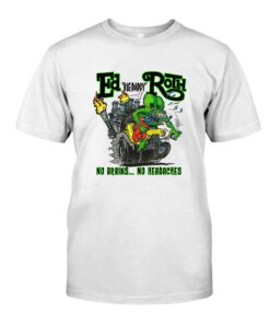 Ed roth no brains no headaches WhiteShirt 1