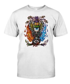 Eyesball hot rod kustom WhiteShirt 1