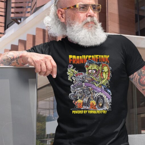 Frankenfink hot rod BlackShirt 2