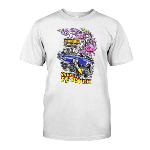 Grub fetcher hot rod WhiteShirt 1