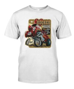 Hooker headers hot rod WhiteShirt 1