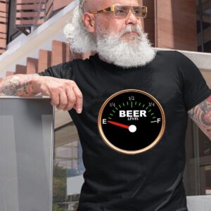 Hot rod beer level T shirt