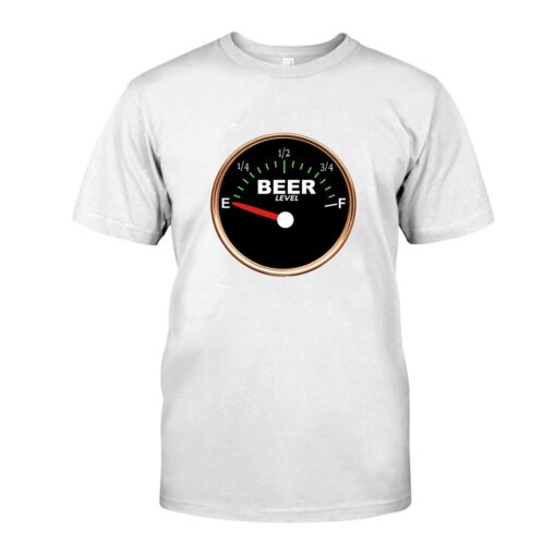 Hot rod beer level WhiteShirt 1