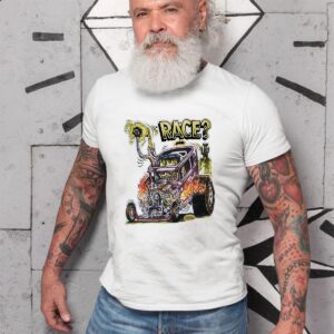 Hot rod monter Race T shirt