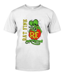 Rat Fink Original Roadster WhiteShirt 1