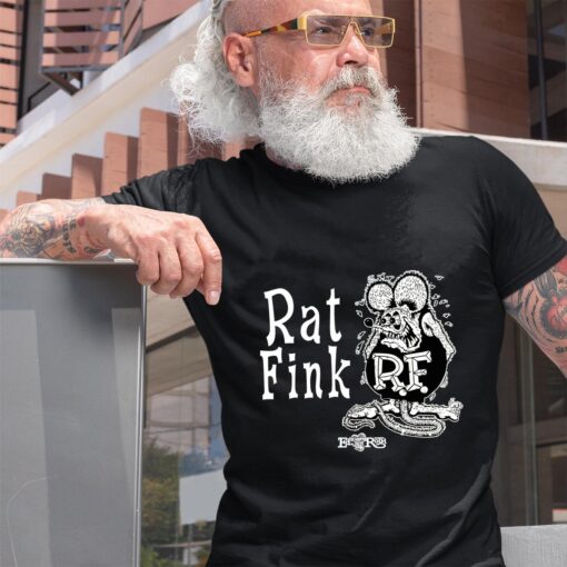 Rat Fink Road Rage BlackShirt 2