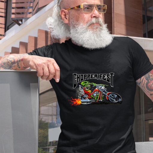 Rat fink Chopper fest BlackShirt 2