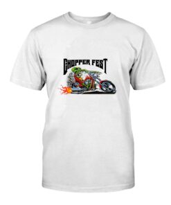 Rat fink Chopper fest WhiteShirt 1