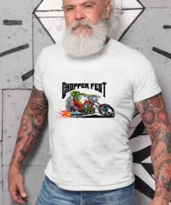 Rat fink Chopper fest WhiteShirt 2