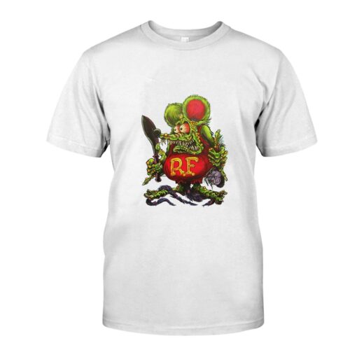 Rat fink moster WhiteShirt 1