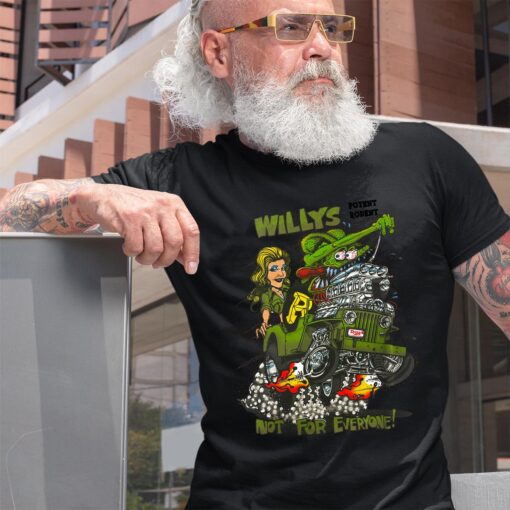 Rat fink willys not for everyone BlackShirt 2