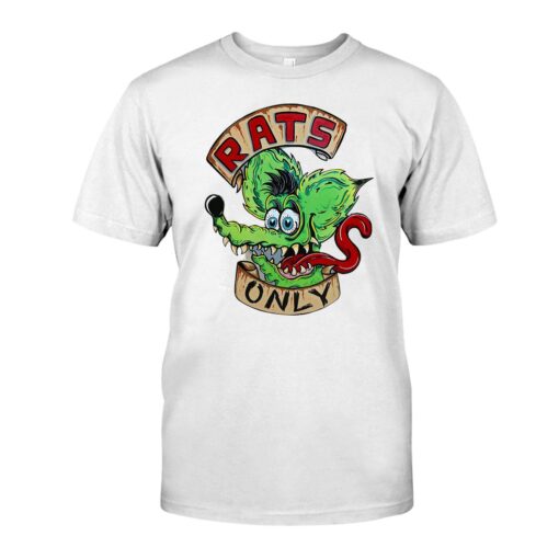 Rats only WhiteShirt 1