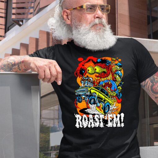 Roast em hot rod BlackShirt 2