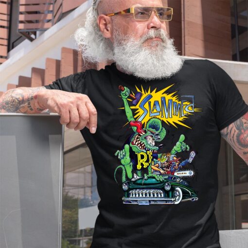 Slammed rat fink BlackShirt 2