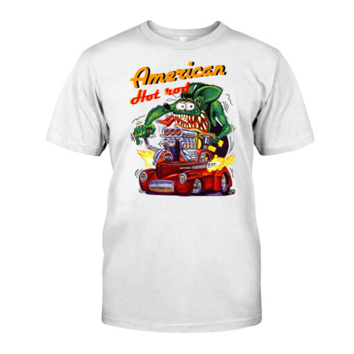 american hot rod rat fink White Shirt 1