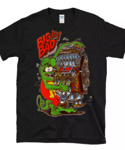 big is bad rat fink Black Shirt 1