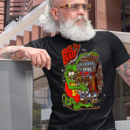 big is bad rat fink Black Shirt 2