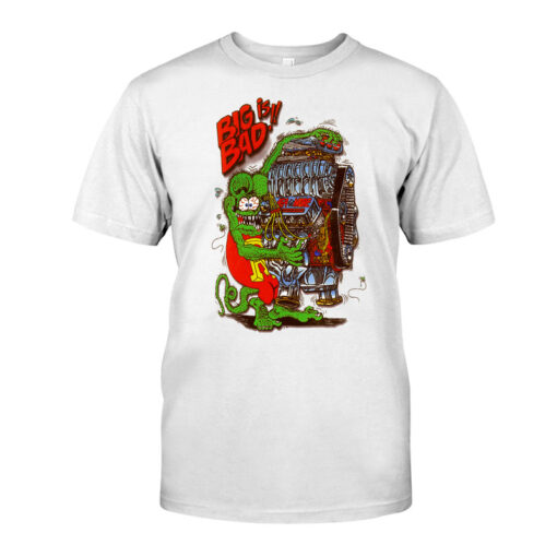 big is bad rat fink White Shirt 1