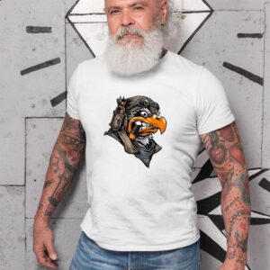 hot rod eagle T shirt