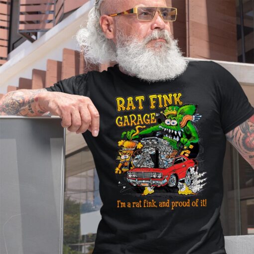 i am a rat fink and proud of it BlackShirt 2