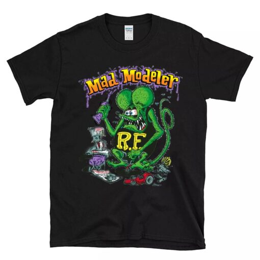 mad modeler rat rod BlackShirt 1