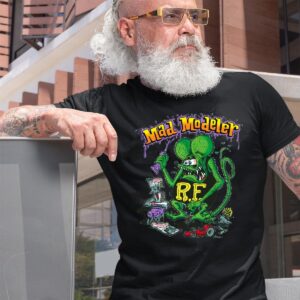 mad modeler rat rod T shirt