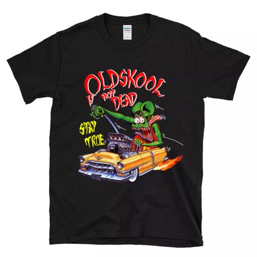 oldskool is not dead BlackShirt 1