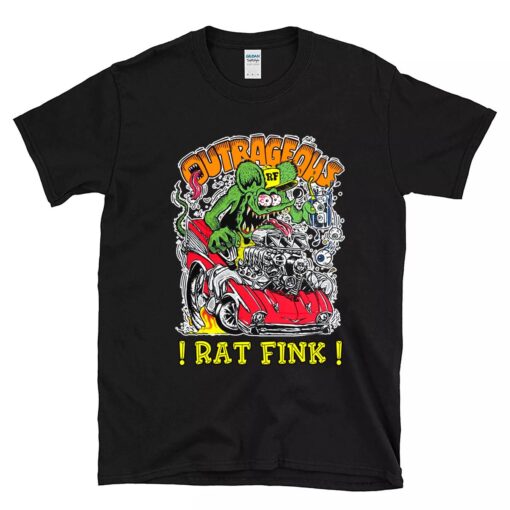 outrangeous rat fink BlackShirt 1