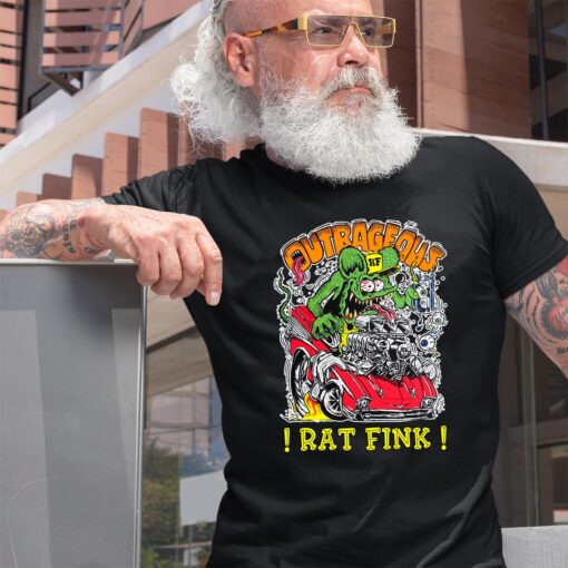 outrangeous rat fink BlackShirt 2