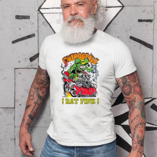 outrangeous rat fink WhiteShirt 2