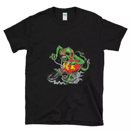 rat fink bicycle BlackShirt 1