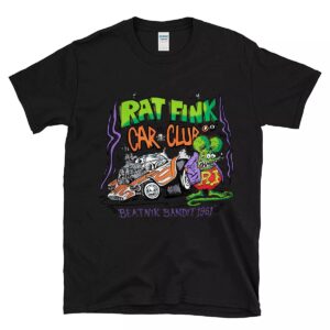 rat fink car club beatnik bandit 1961 T shirt