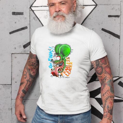 rat fink fearless leader WhiteShirt 2