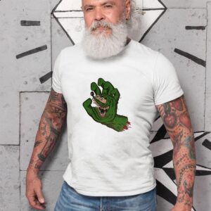 rat fink hand T shirt