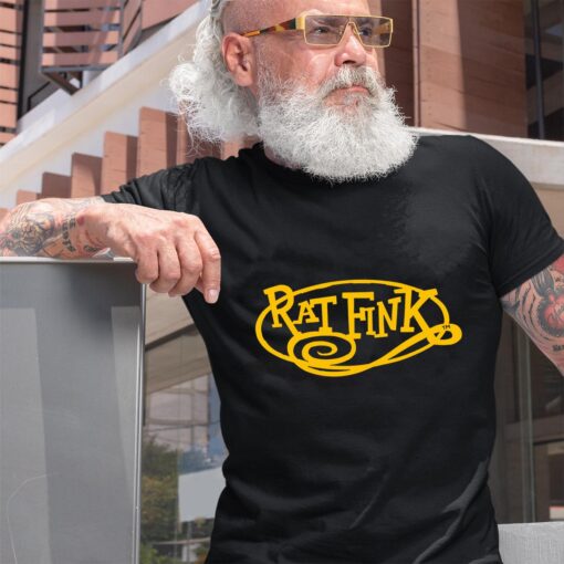 rat fink logo BlackShirt 2