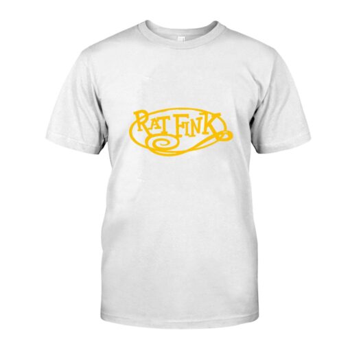 rat fink logo WhiteShirt 1