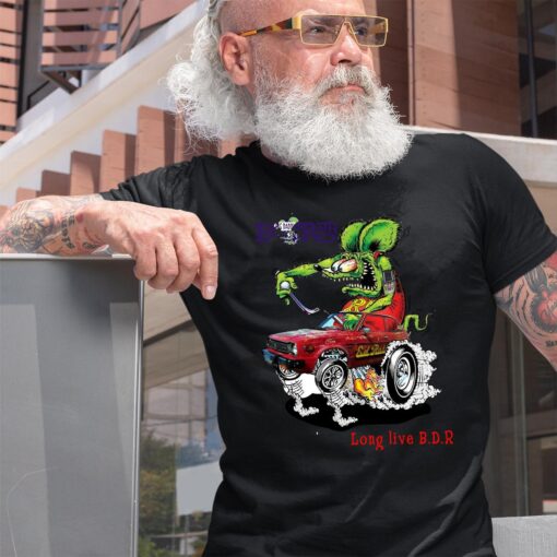 rat fink long live BDR BlackShirt 2