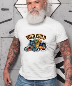 rat fink wild child WhiteShirt 2