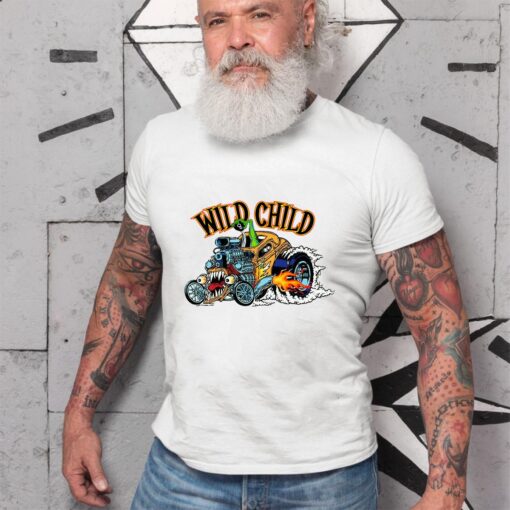 rat fink wild child WhiteShirt 2