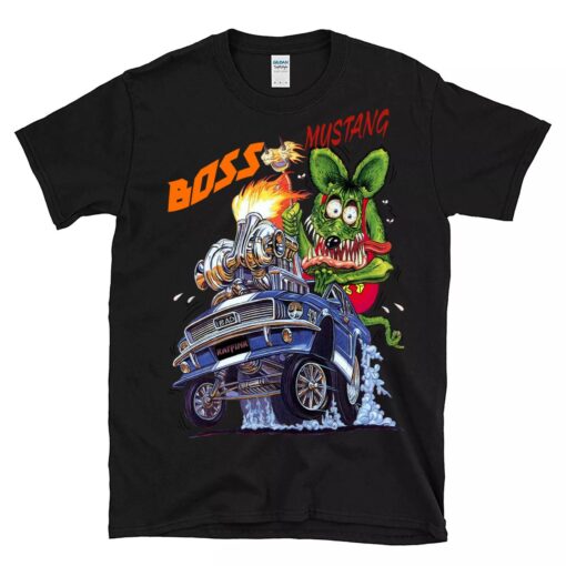 ratfink boss mustang BlackShirt 1