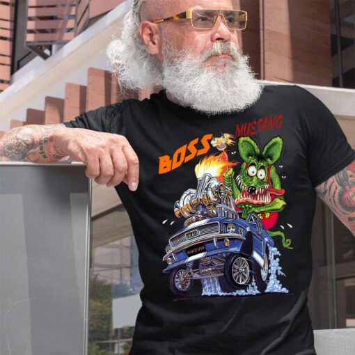 ratfink boss mustang BlackShirt 2